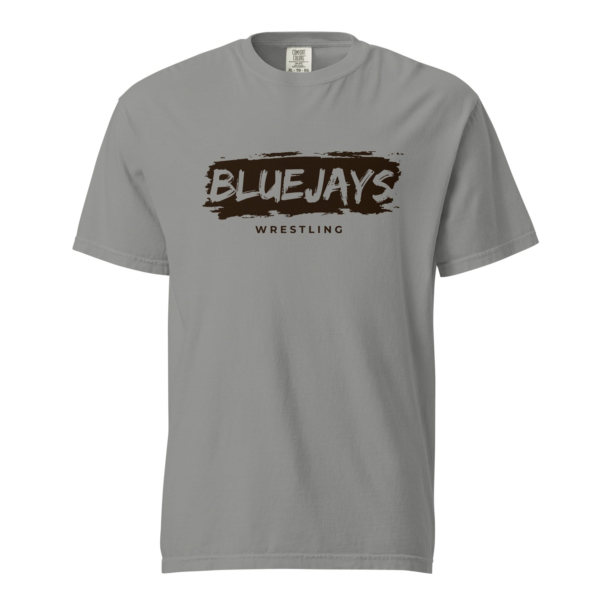 Signature | Comfort Colors T-Shirt | Middlesex Bluejays Wrestling | Script Logo