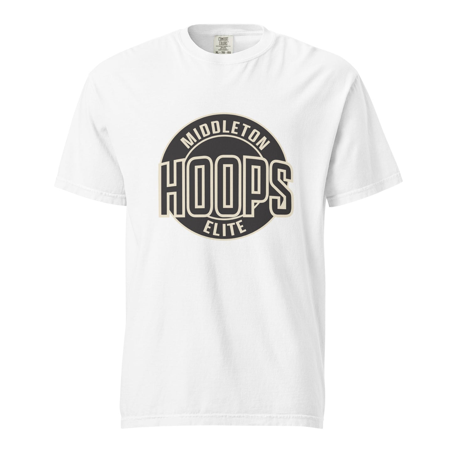 Signature | Comfort Colors T-Shirt | Middleton Hoops Elite | Hoops Logo
