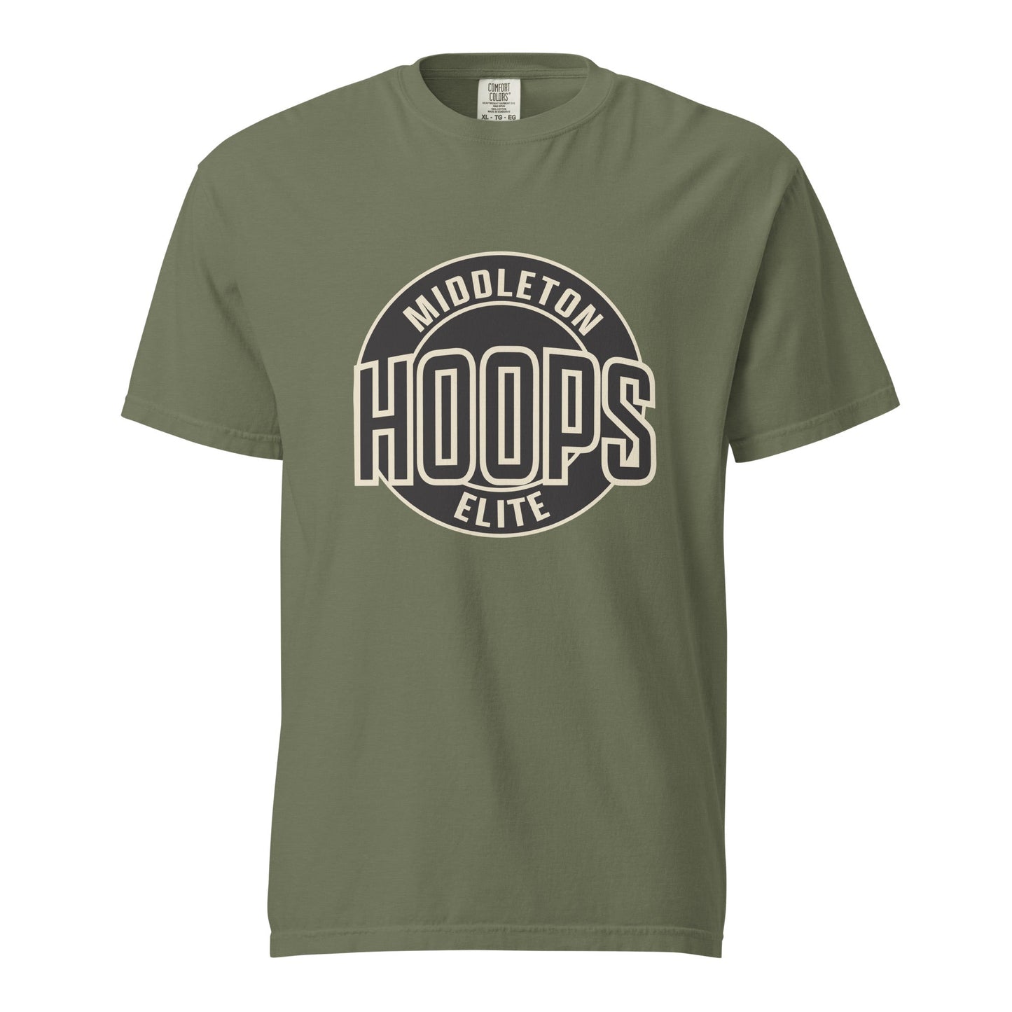 Signature | Comfort Colors T-Shirt | Middleton Hoops Elite | Hoops Logo