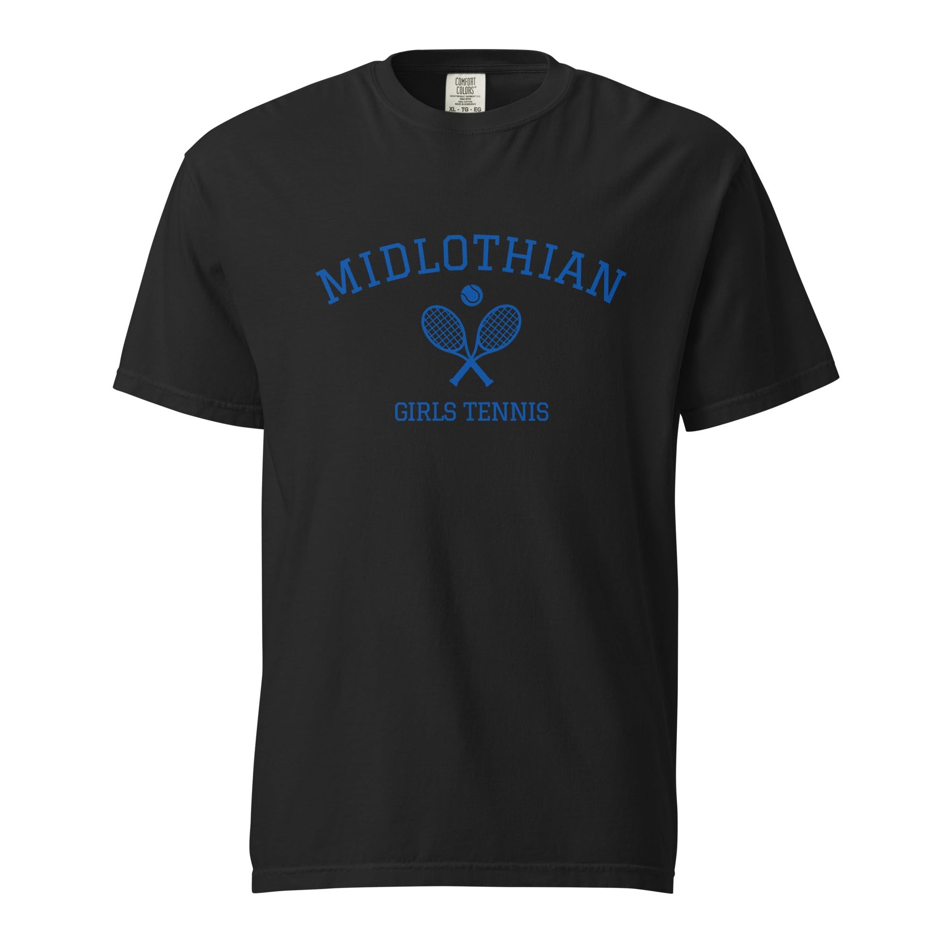 Signature | Comfort Colors T-Shirt | Midlothian Girls Tennis