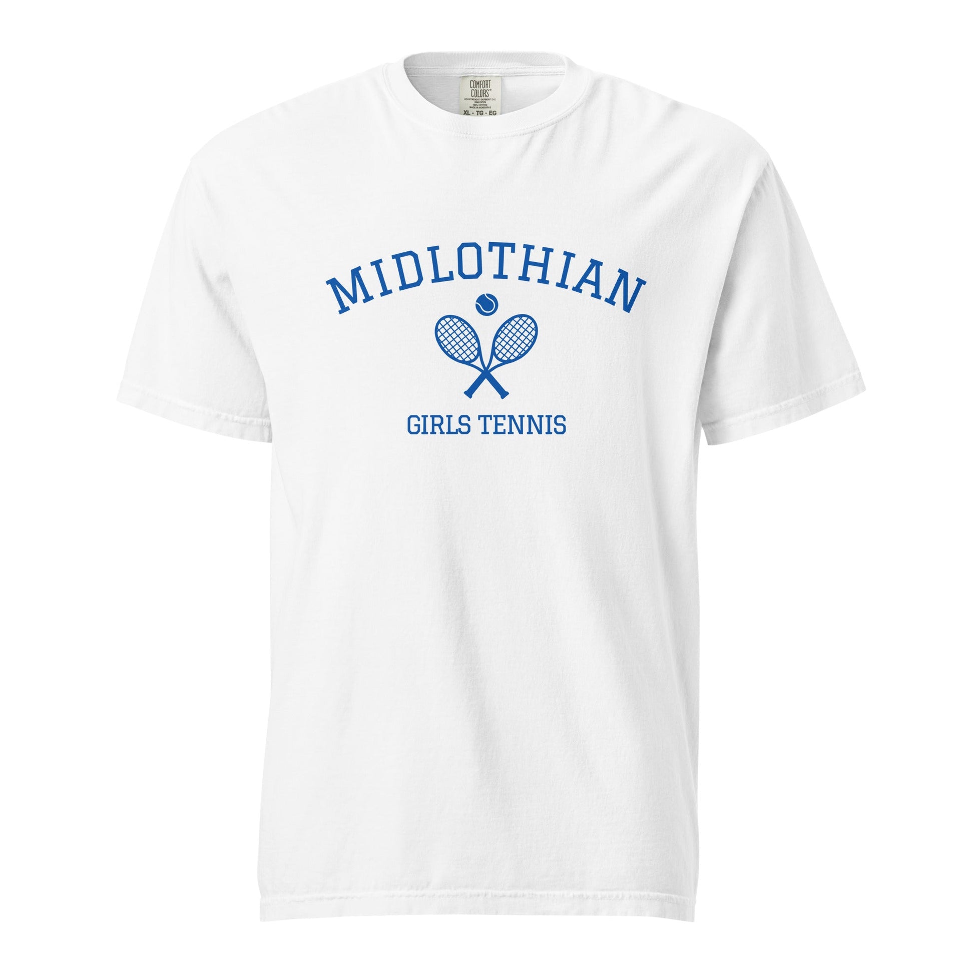 Signature | Comfort Colors T-Shirt | Midlothian Girls Tennis