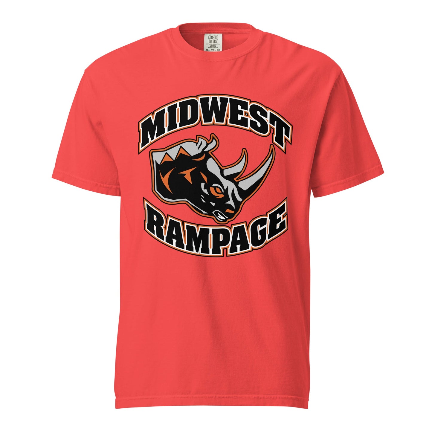 Signature | Comfort Colors T-Shirt | Midwest Rampage | Crest Logo