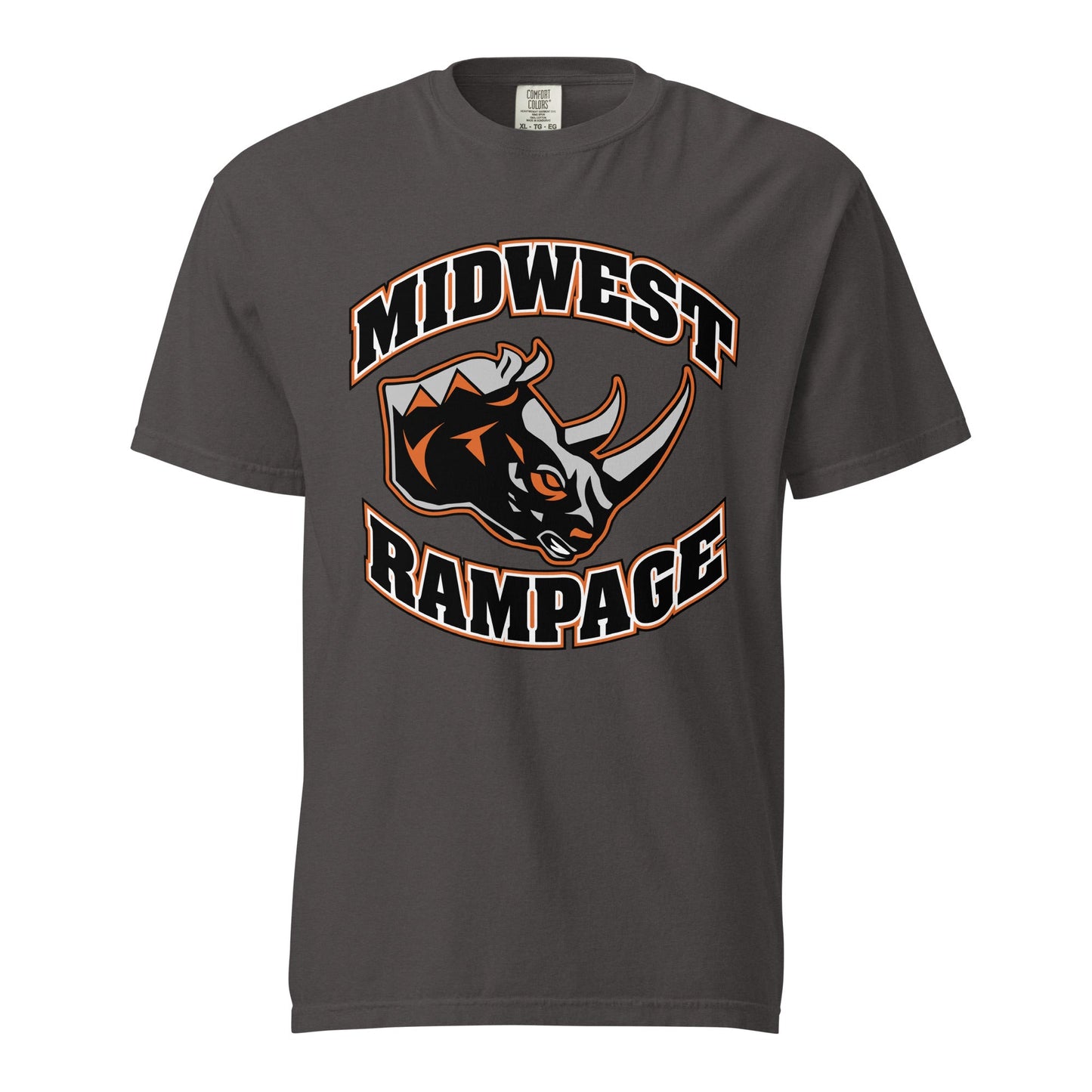 Signature | Comfort Colors T-Shirt | Midwest Rampage | Crest Logo