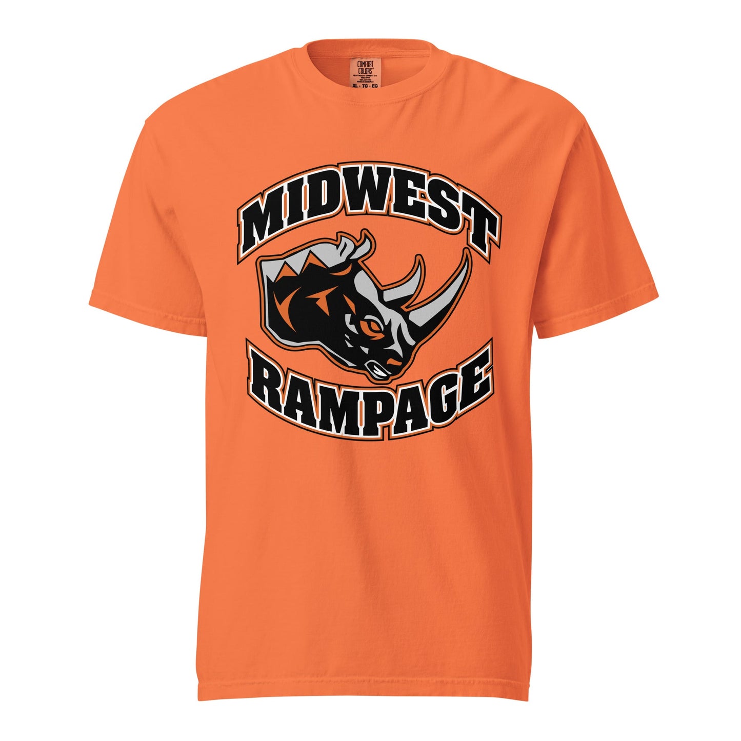 Signature | Comfort Colors T-Shirt | Midwest Rampage | Crest Logo