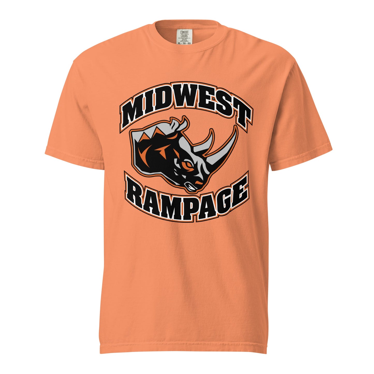 Signature | Comfort Colors T-Shirt | Midwest Rampage | Crest Logo
