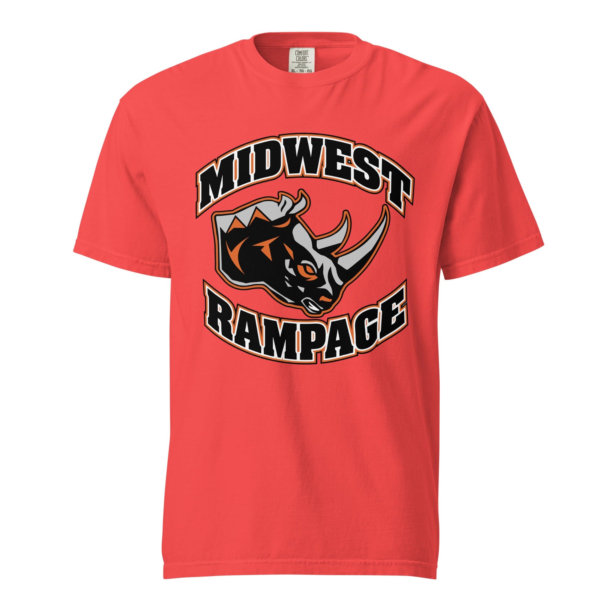 Signature | Comfort Colors T-Shirt | Midwest Rampage | Crest Logo