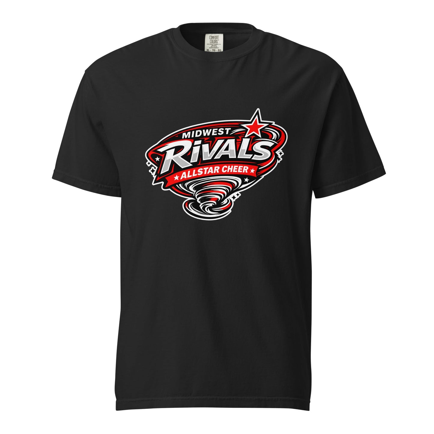 Signature | Comfort Colors T-Shirt | Midwest Rivals Allstar Cheer
