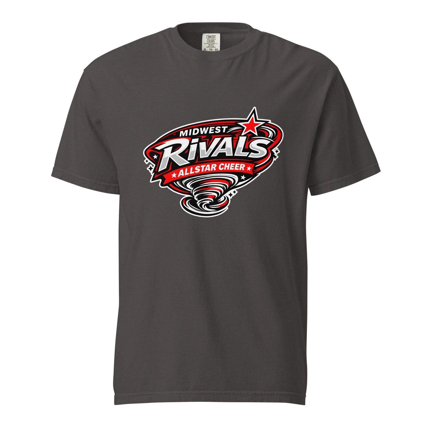 Signature | Comfort Colors T-Shirt | Midwest Rivals Allstar Cheer