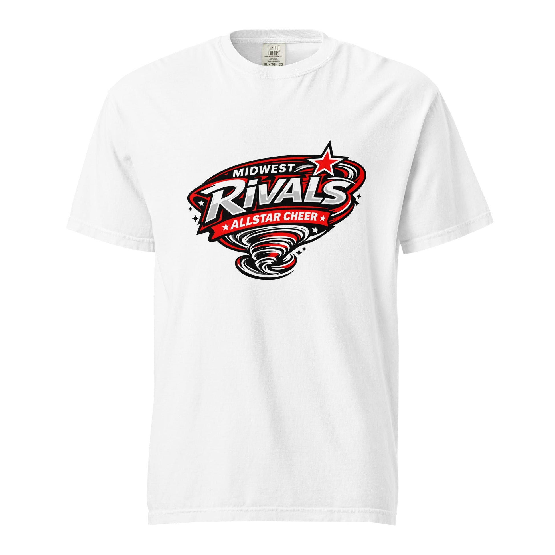 Signature | Comfort Colors T-Shirt | Midwest Rivals Allstar Cheer
