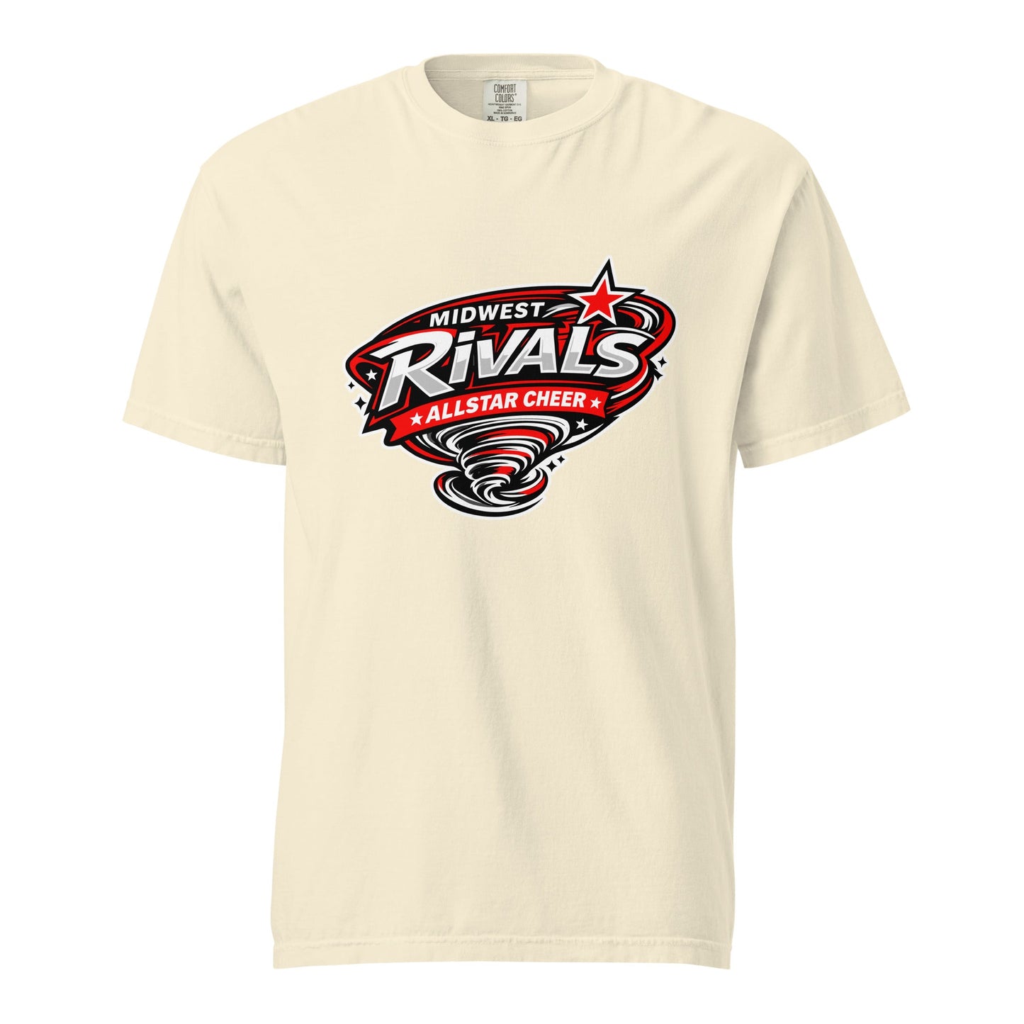 Signature | Comfort Colors T-Shirt | Midwest Rivals Allstar Cheer