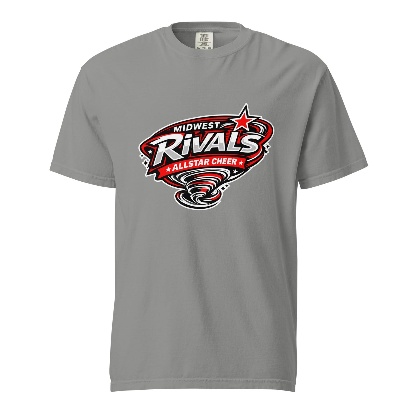 Signature | Comfort Colors T-Shirt | Midwest Rivals Allstar Cheer