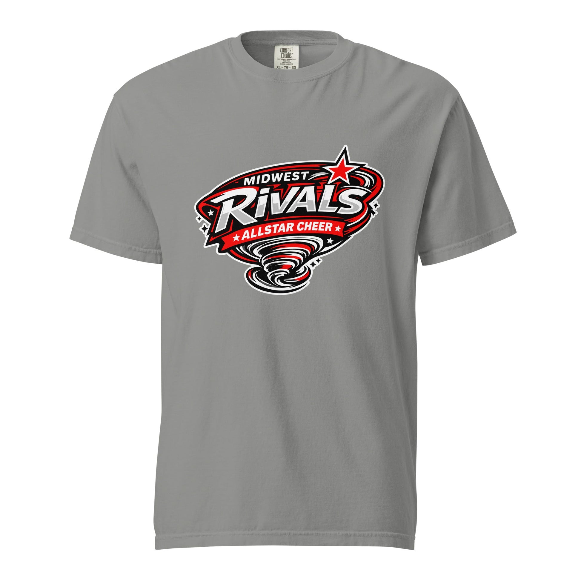 Signature | Comfort Colors T-Shirt | Midwest Rivals Allstar Cheer