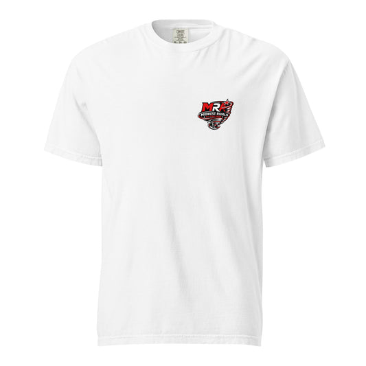Signature | Comfort Colors T-Shirt | Midwest Rivals Allstar Cheer | Pocket Logo