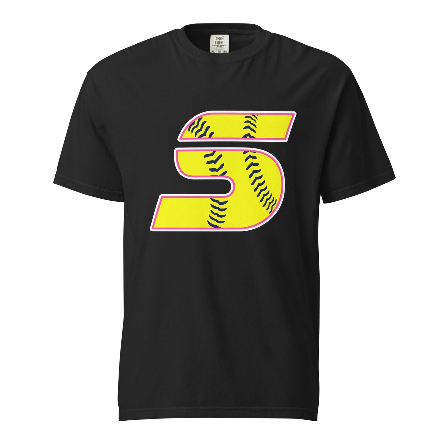 Signature | Comfort Colors T-Shirt | Midwest Swing Softball | Classic Logo