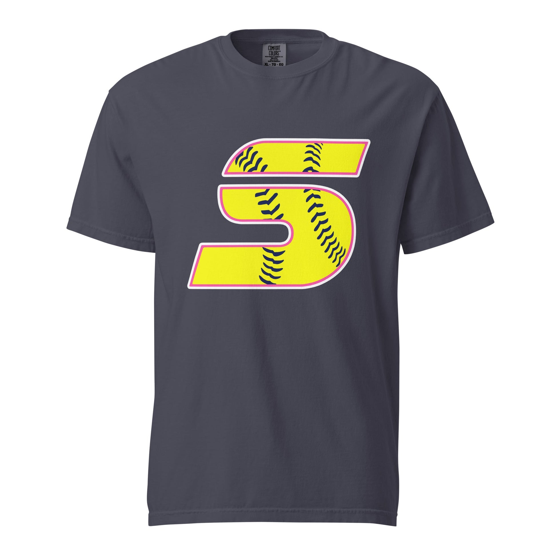 Signature | Comfort Colors T-Shirt | Midwest Swing Softball | Classic Logo