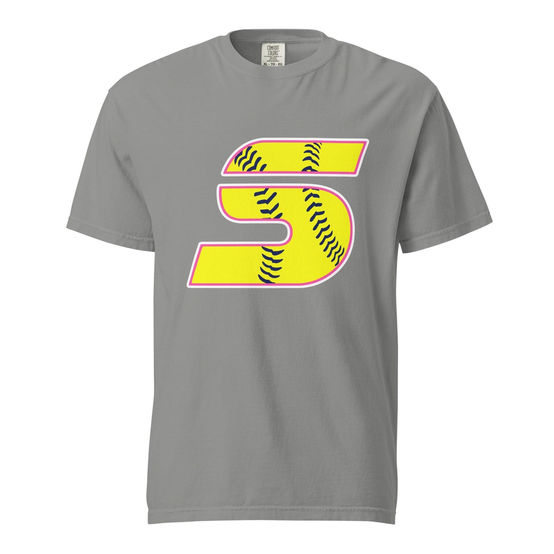 Signature | Comfort Colors T-Shirt | Midwest Swing Softball | Classic Logo