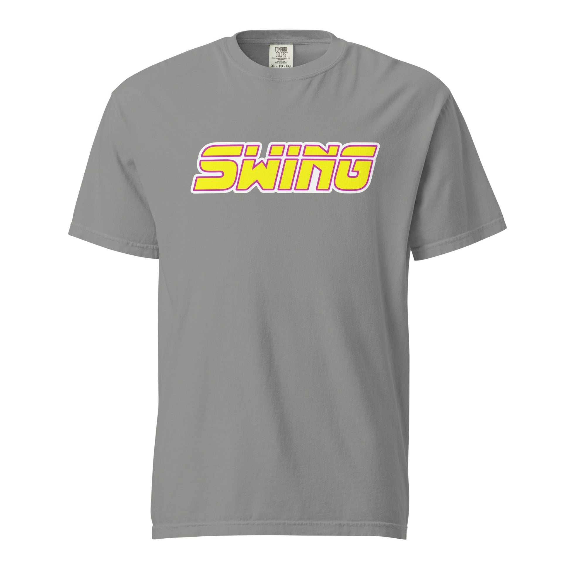 Signature | Comfort Colors T-Shirt | Midwest Swing Softball | Mark Logo