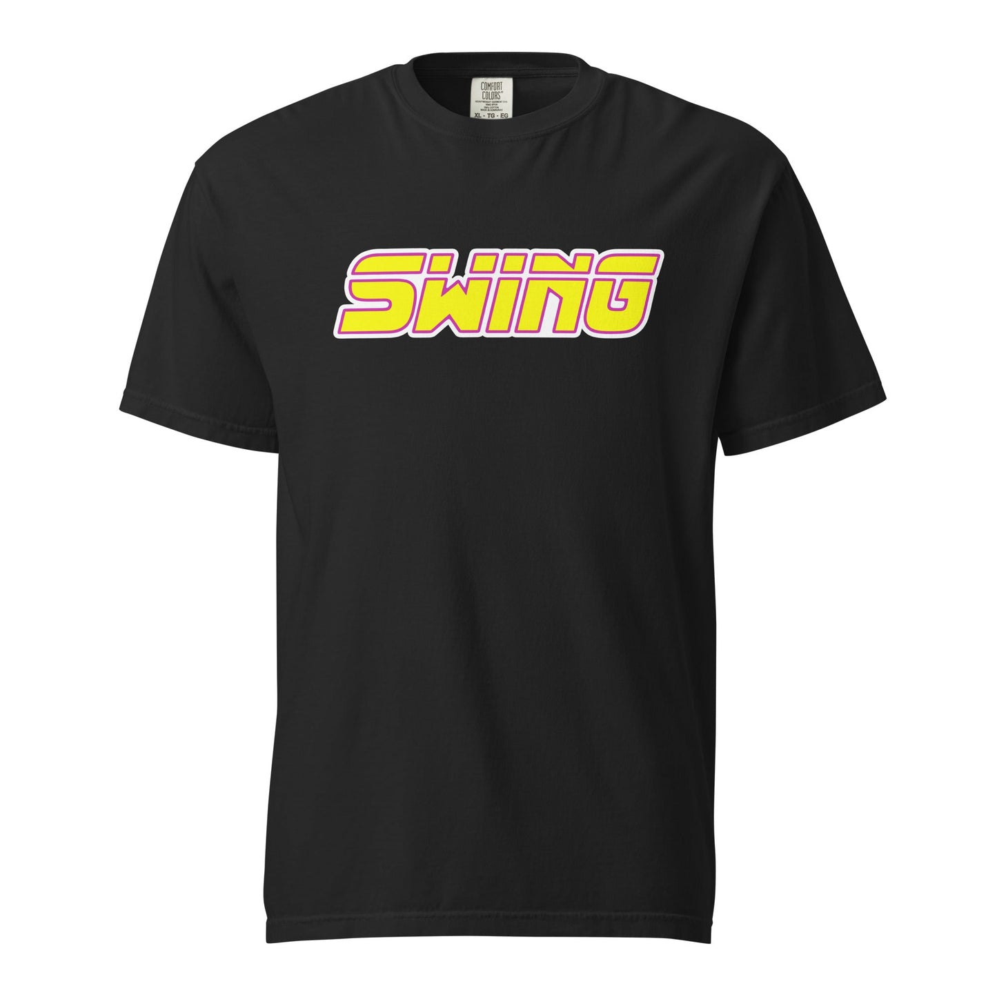 Signature | Comfort Colors T-Shirt | Midwest Swing Softball | Mark Logo