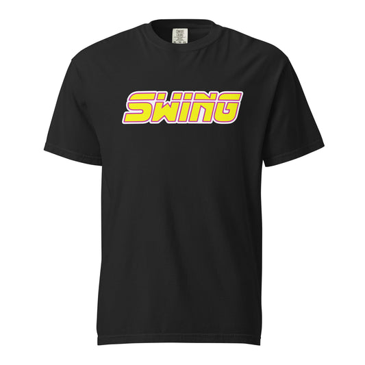 Signature | Comfort Colors T-Shirt | Midwest Swing Softball | Mark Logo