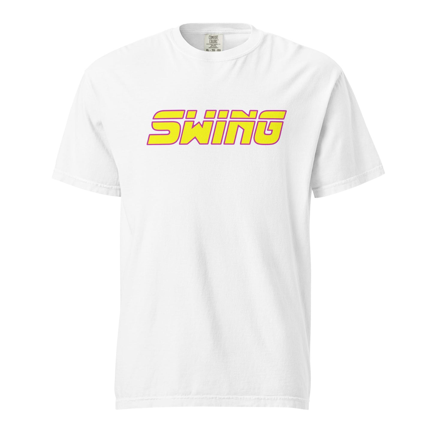 Signature | Comfort Colors T-Shirt | Midwest Swing Softball | Mark Logo