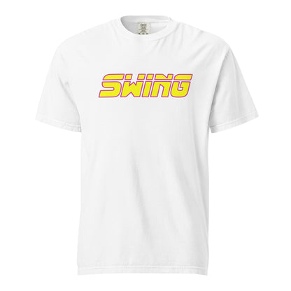 Signature | Comfort Colors T-Shirt | Midwest Swing Softball | Mark Logo