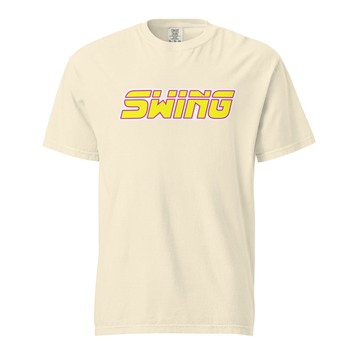 Signature | Comfort Colors T-Shirt | Midwest Swing Softball | Mark Logo