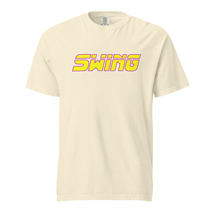 Signature | Comfort Colors T-Shirt | Midwest Swing Softball | Mark Logo