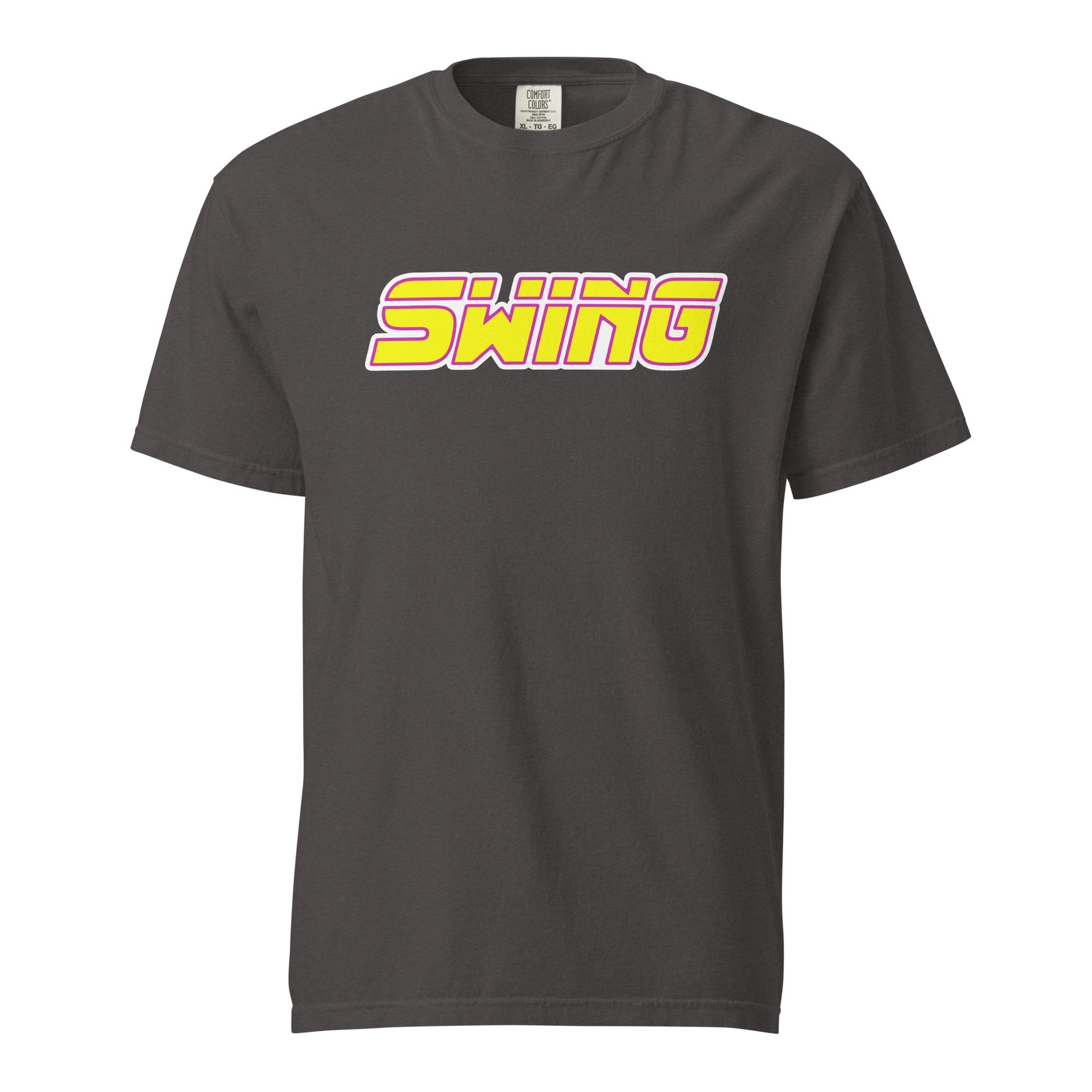 Signature | Comfort Colors T-Shirt | Midwest Swing Softball | Mark Logo