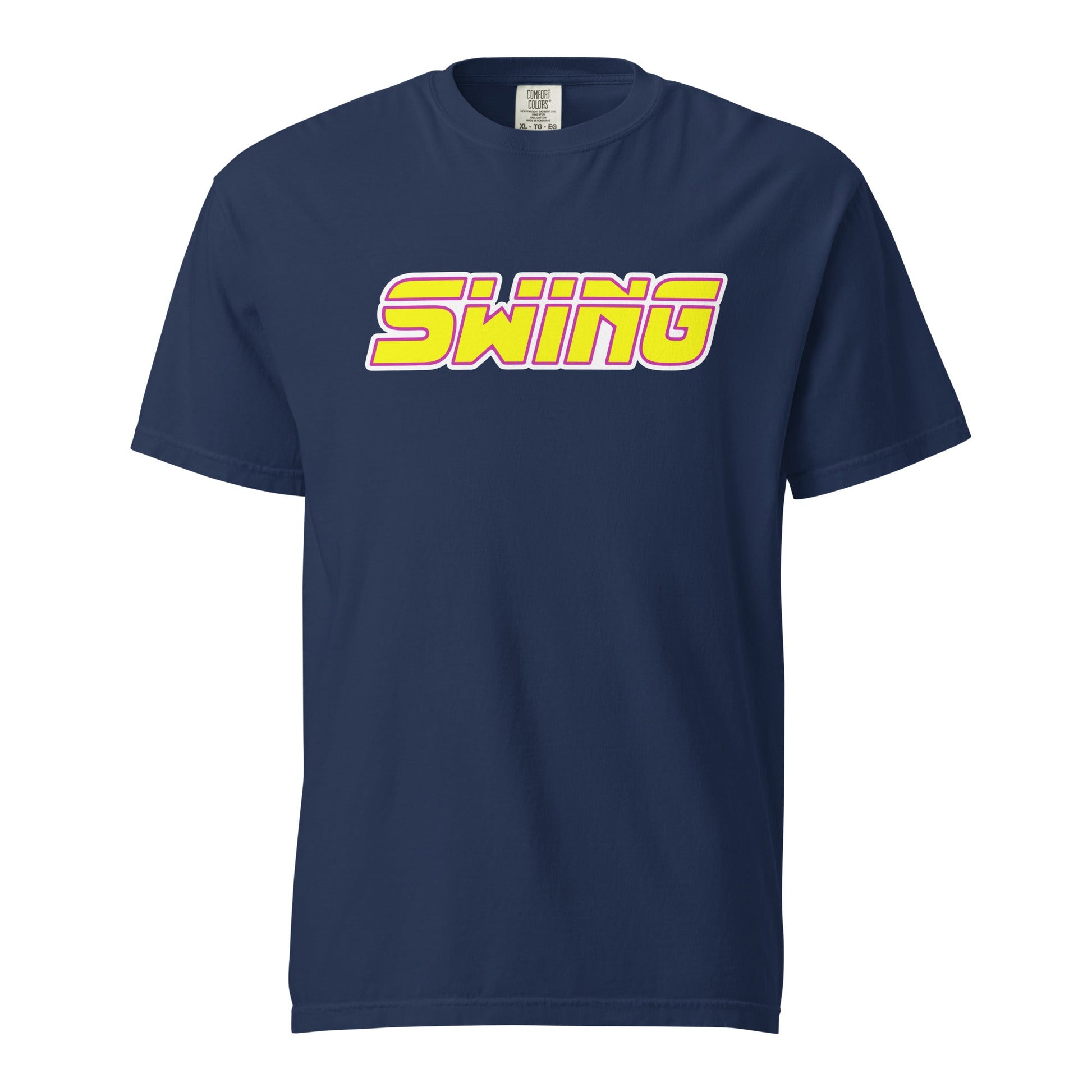 Signature | Comfort Colors T-Shirt | Midwest Swing Softball | Mark Logo