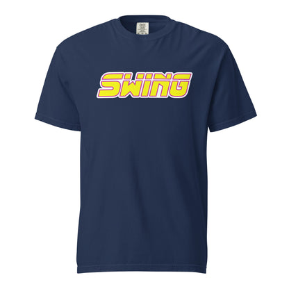 Signature | Comfort Colors T-Shirt | Midwest Swing Softball | Mark Logo