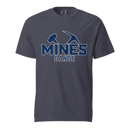 Signature | Comfort Colors T-Shirt | Mines Dance Team | Vanguard Logo