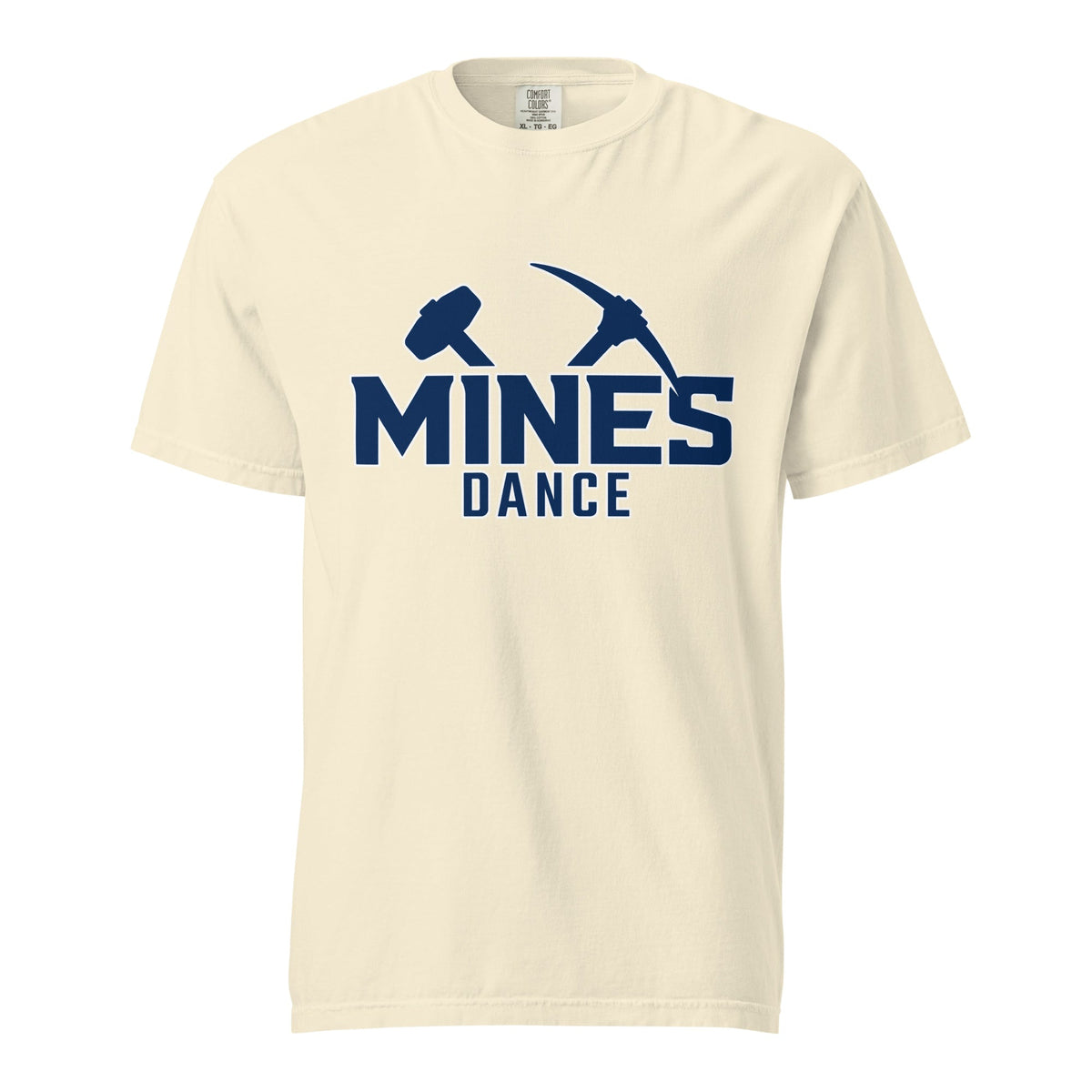 Signature | Comfort Colors T-Shirt | Mines Dance Team | Vanguard Logo