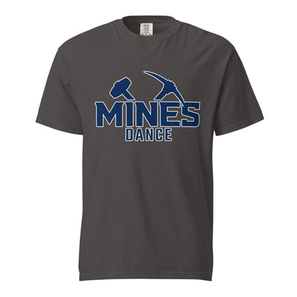 Signature | Comfort Colors T-Shirt | Mines Dance Team | Vanguard Logo
