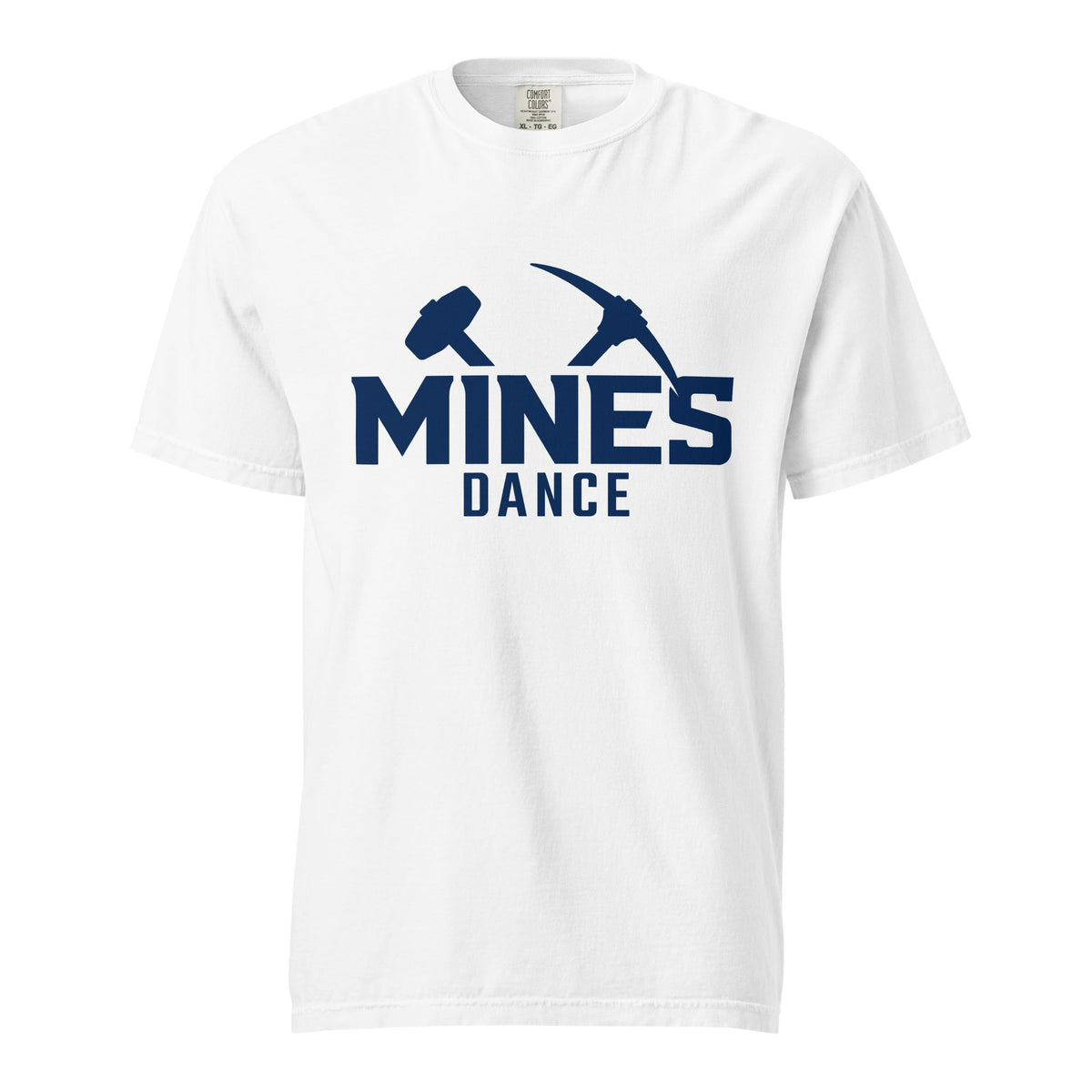 Signature | Comfort Colors T-Shirt | Mines Dance Team | Vanguard Logo