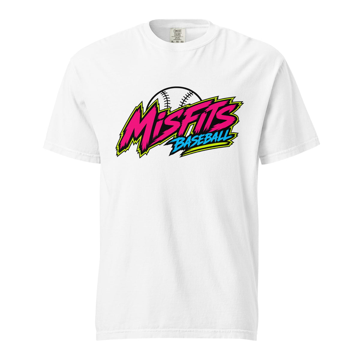 Signature | Comfort Colors T-Shirt | Misfits Baseball | Athletics Logo