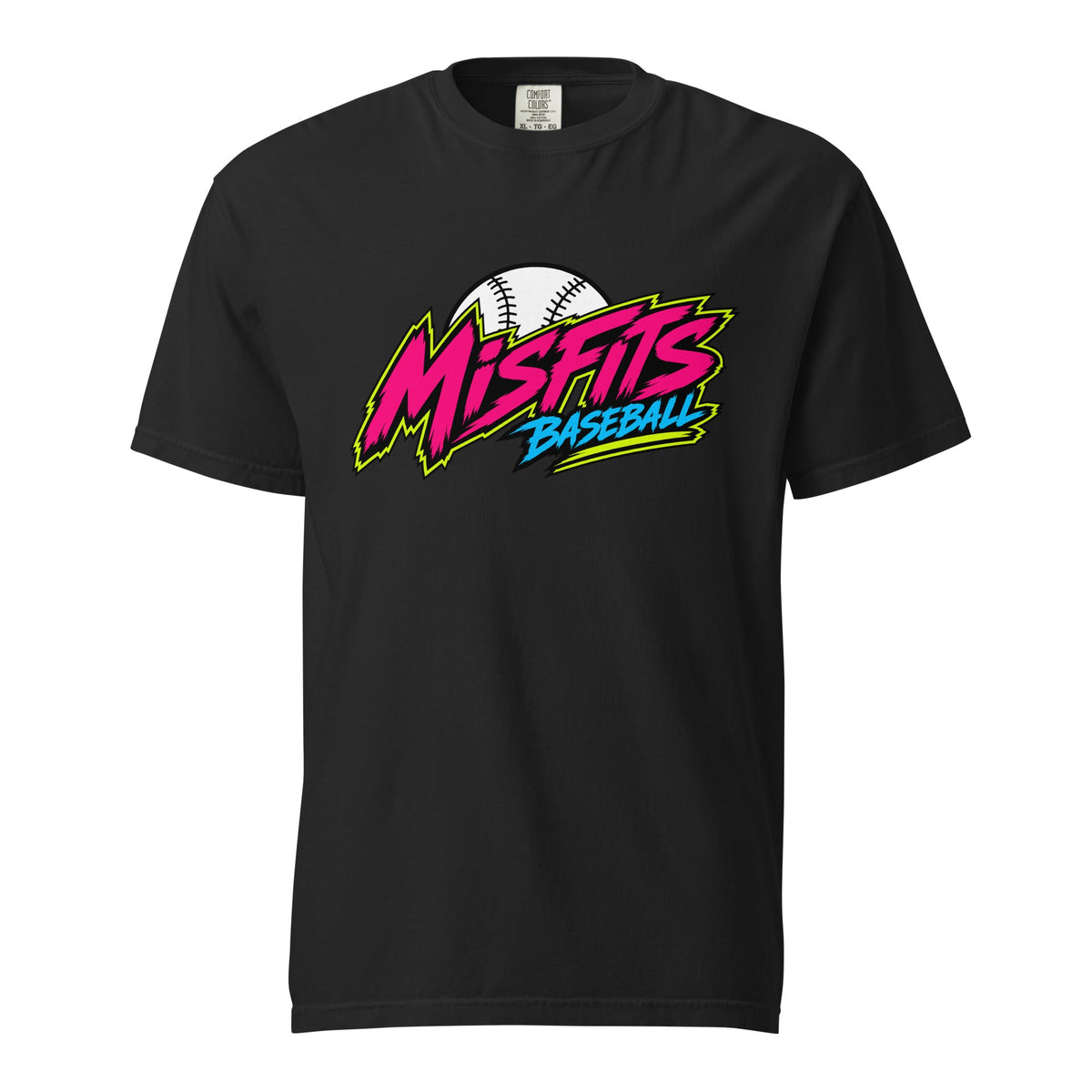 Signature | Comfort Colors T-Shirt | Misfits Baseball | Athletics Logo