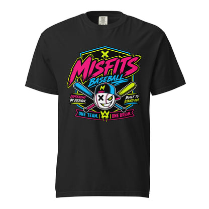 Signature | Comfort Colors T-Shirt | Misfits Baseball | Valor Logo