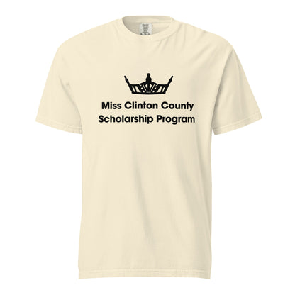 Signature | Comfort Colors T-Shirt | Miss Clinton County Scholarship Program