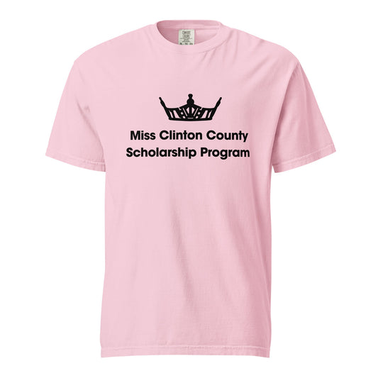 Signature | Comfort Colors T-Shirt | Miss Clinton County Scholarship Program