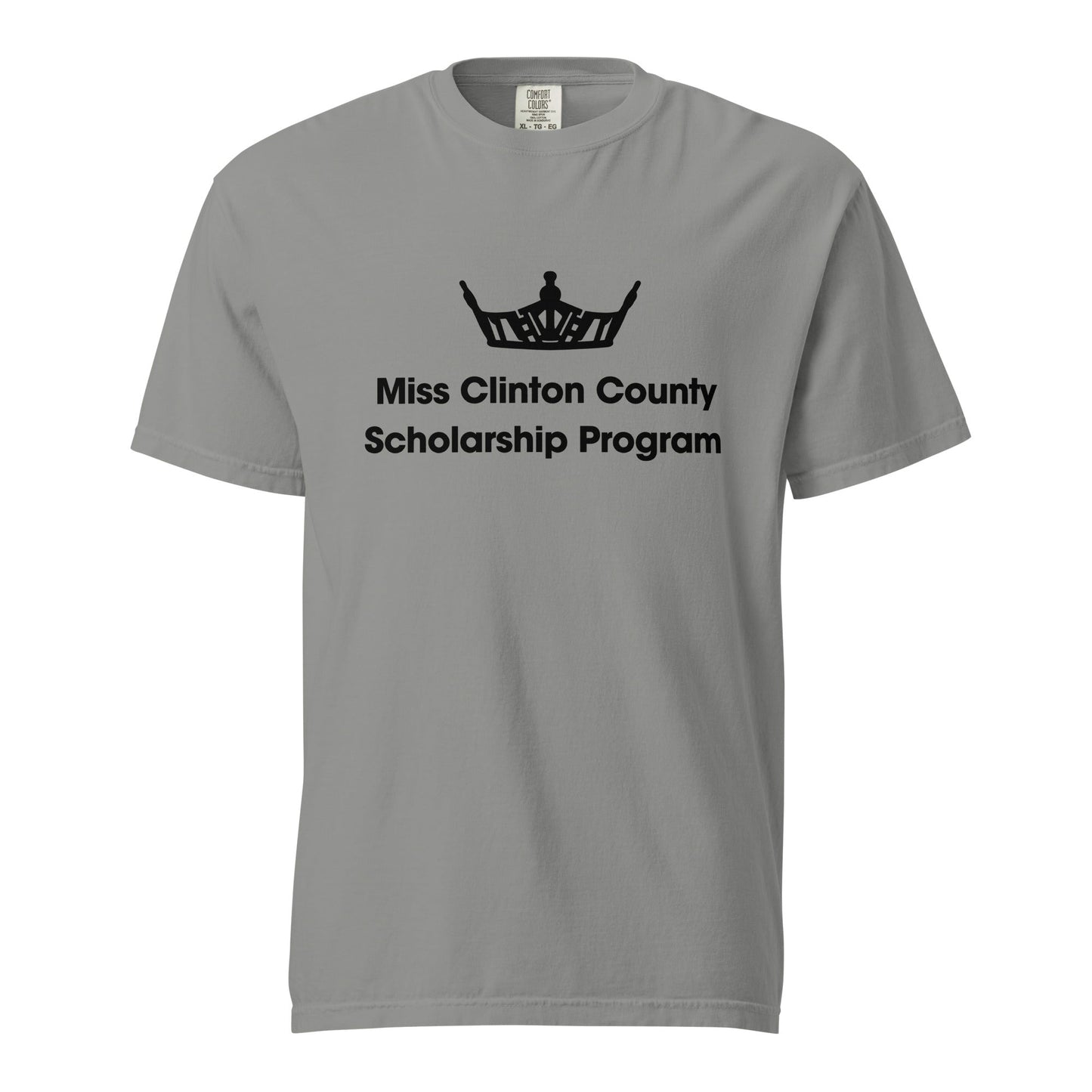 Signature | Comfort Colors T-Shirt | Miss Clinton County Scholarship Program