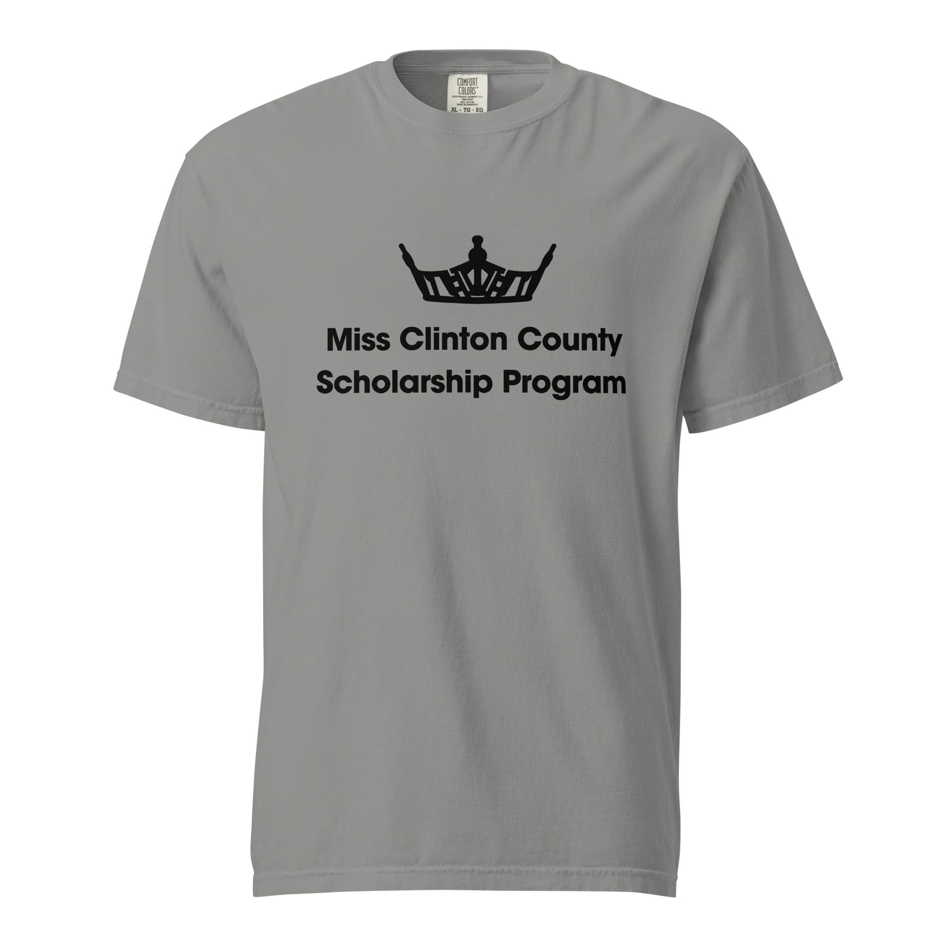 Signature | Comfort Colors T-Shirt | Miss Clinton County Scholarship Program