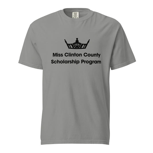Signature | Comfort Colors T-Shirt | Miss Clinton County Scholarship Program
