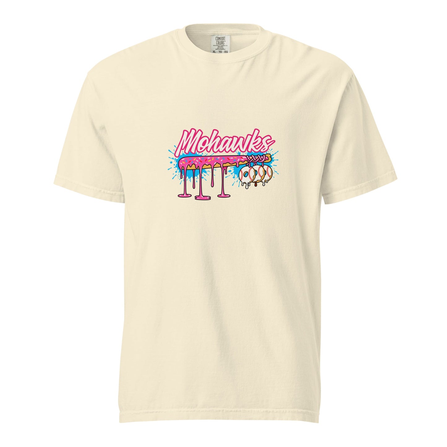 Signature | Comfort Colors T-Shirt | Mohawks | Pink Batters Logo