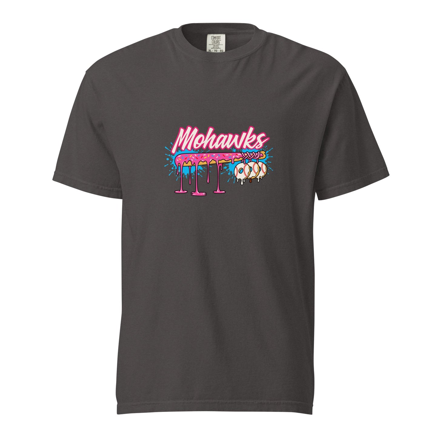 Signature | Comfort Colors T-Shirt | Mohawks | Pink Batters Logo