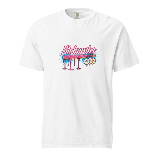 Signature | Comfort Colors T-Shirt | Mohawks | Pink Batters Logo
