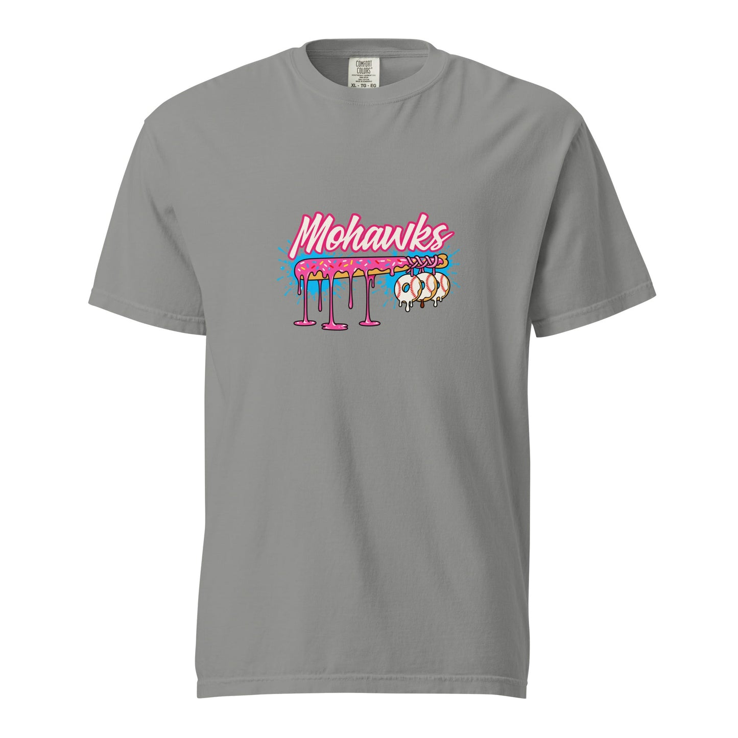 Signature | Comfort Colors T-Shirt | Mohawks | Pink Batters Logo