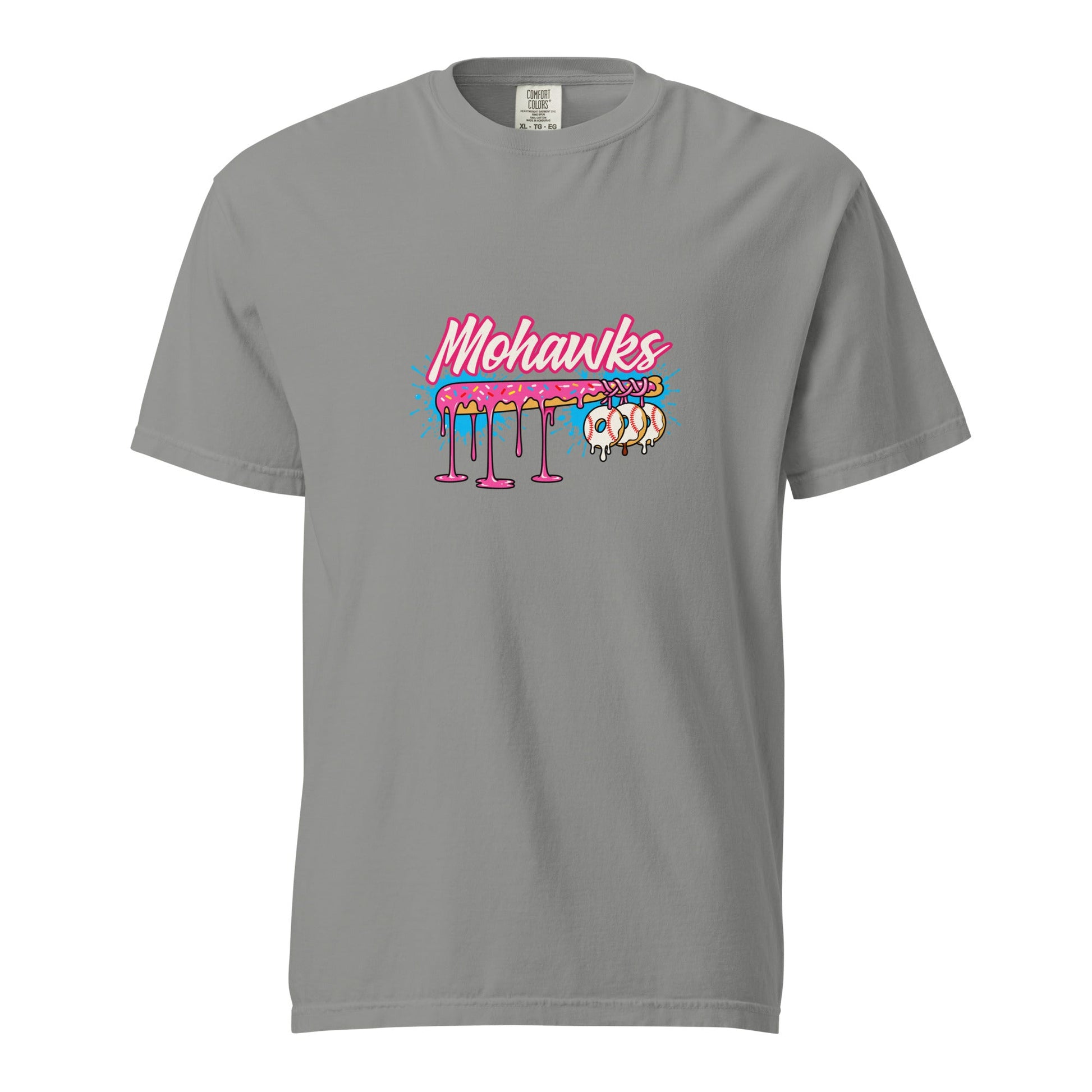 Signature | Comfort Colors T-Shirt | Mohawks | Pink Batters Logo