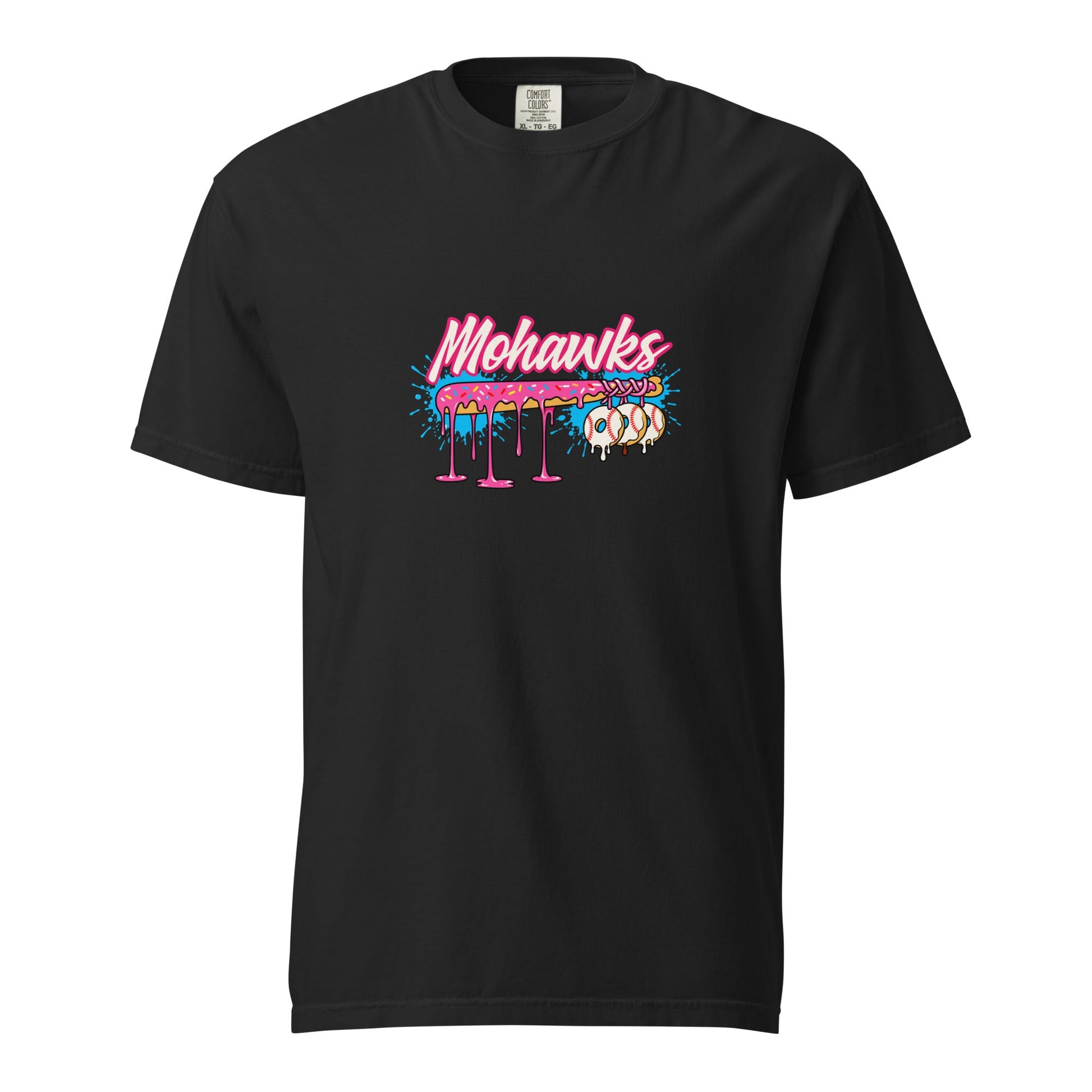Signature | Comfort Colors T-Shirt | Mohawks | Pink Batters Logo