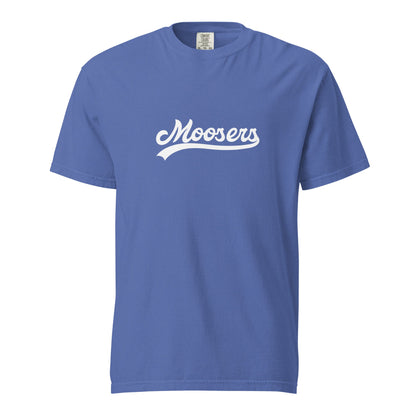 Signature | Comfort Colors T-Shirt | Moosers | Athletic Script Logo