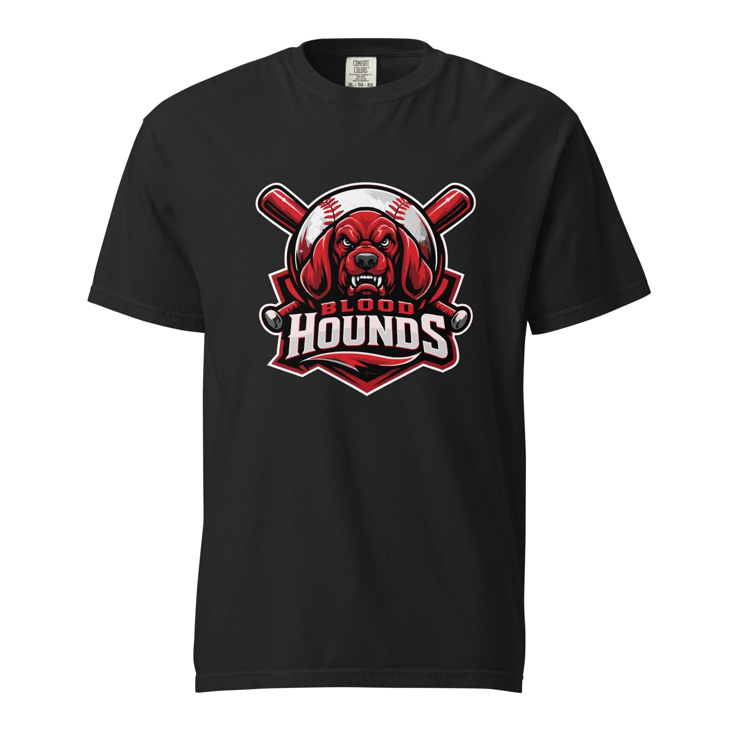 Signature | Comfort Colors T-Shirt | Mountain House Bloodhounds | Blood Hounds Logo